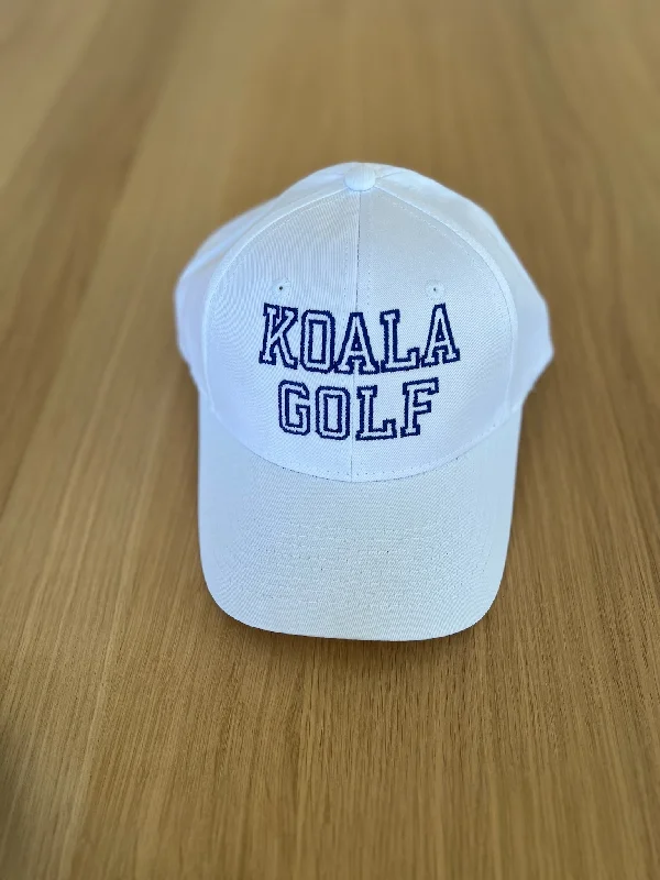 Vibrant Style Promotions SPECIAL PREORDER! Koala Baseball Caps - "KOALA GOLF" in White & Navy Elegant Totes At Limited-Time Prices Vibrant Style Promotions SPECIAL PREORDER! Koala Baseball Caps - "KOALA GOLF" in White & Navy Elegant Totes At Limited-Time Prices
