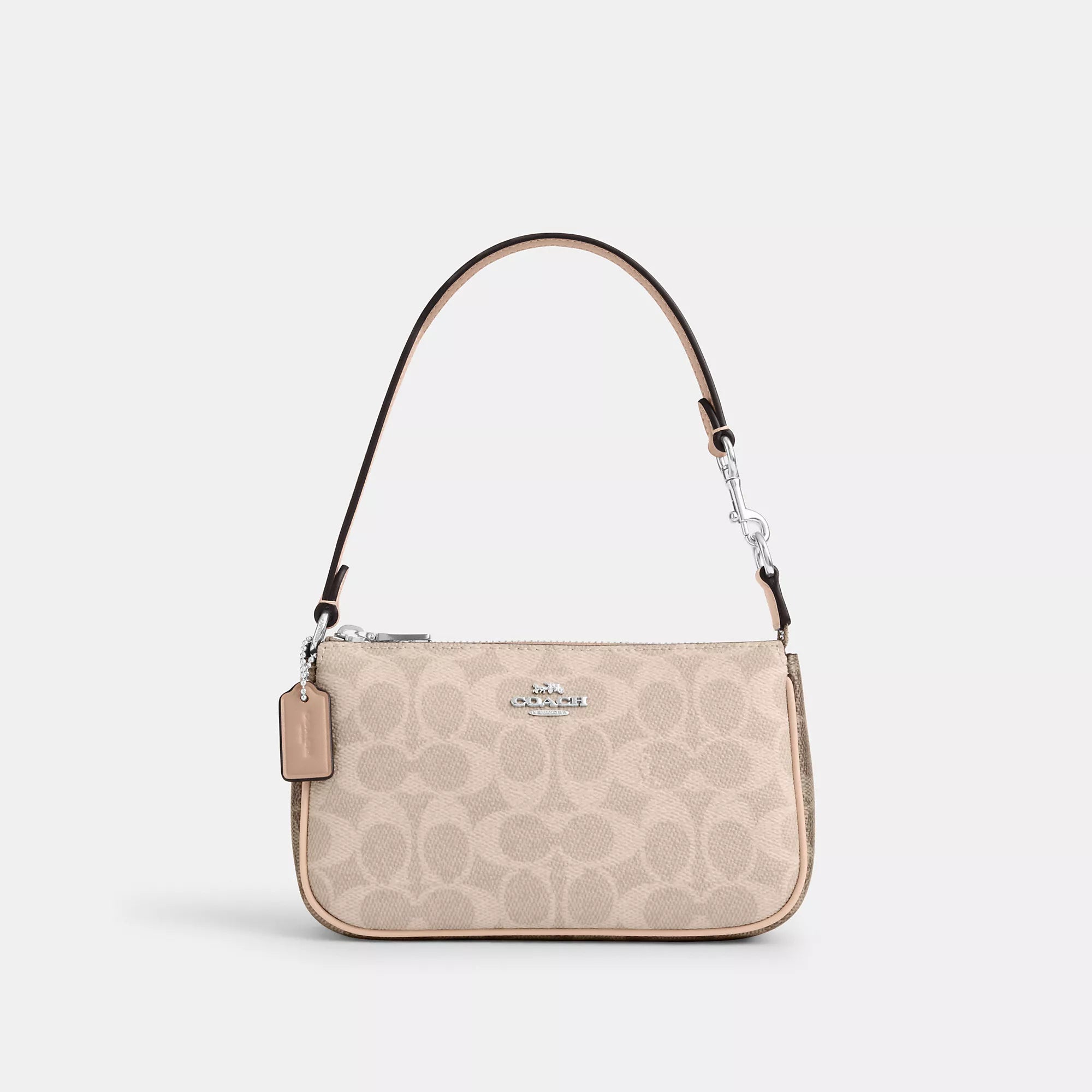 Coach Outlet Nolita 19 In Blocked Signature Canvas