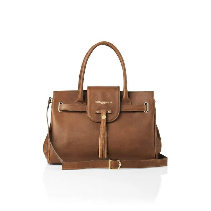 Fairfax & Favor Windsor Ladies Handbag - Tan