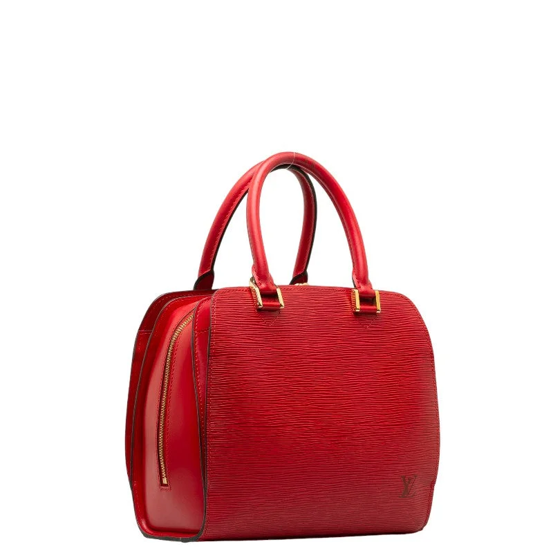 Louis Vuitton Epi Pont Neuf Handbag M52057 Castilian Red Leather