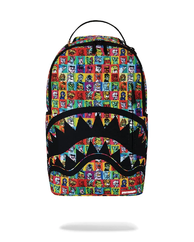 Sprayground Backpack REPEAT MAYHEM DLXSR BACKPACK Black