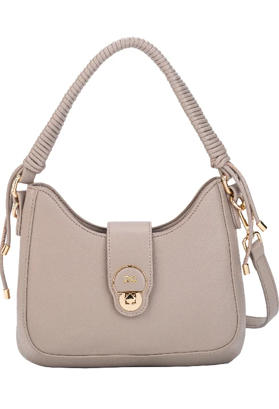 Faux Leather Shoulder Bag