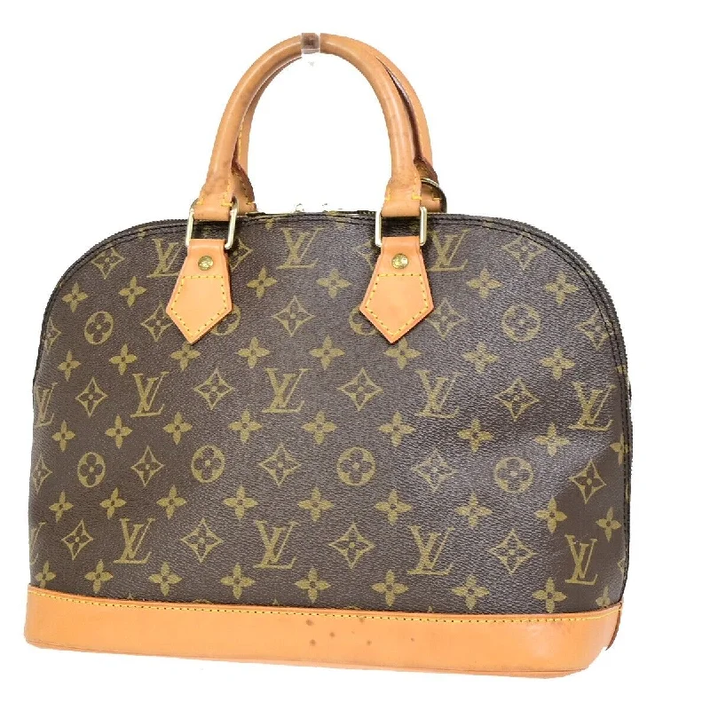 Louis Vuitton Alma  Canvas Handbag (Pre-Owned)