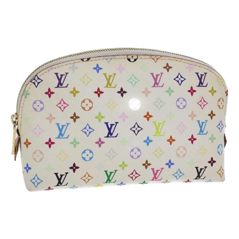 Louis Vuitton Cosmetic Pouch  Canvas Clutch Bag (Pre-Owned)