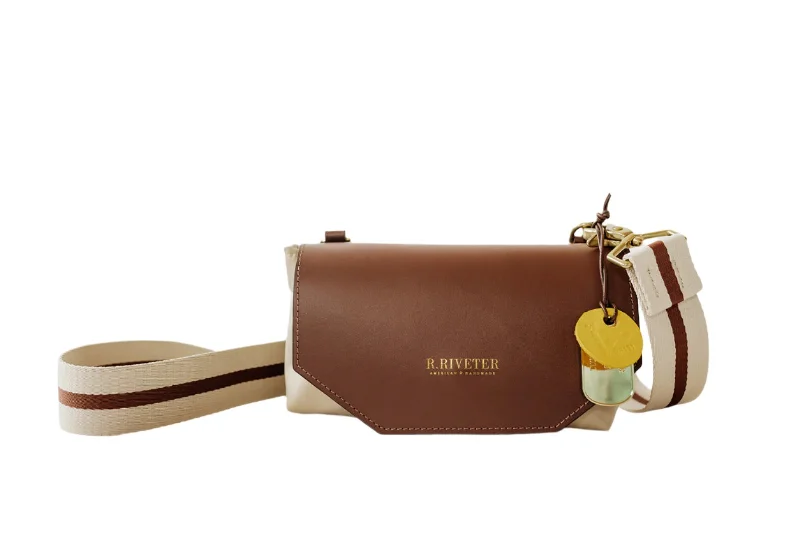 Whittle | Khaki Nylon + Brown Leather