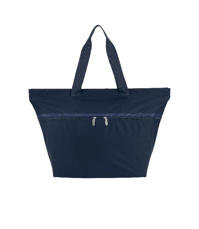 Carlin Zip Top Tote Bag