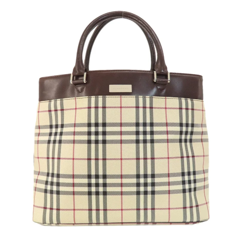 Burberry Nova Check  Canvas Tote Bag (Pre-Owned)