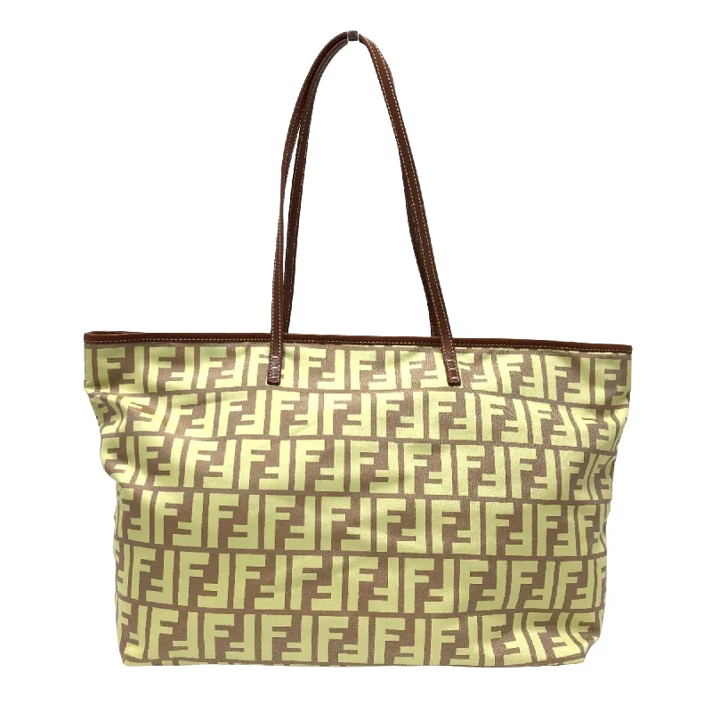 Fendi Zucca  Canvas Tote Bag (Pre-Owned)