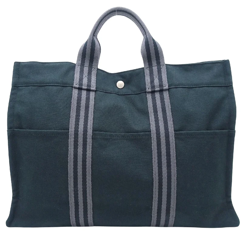 Hermès Fourre Tout  Canvas Tote Bag (Pre-Owned)