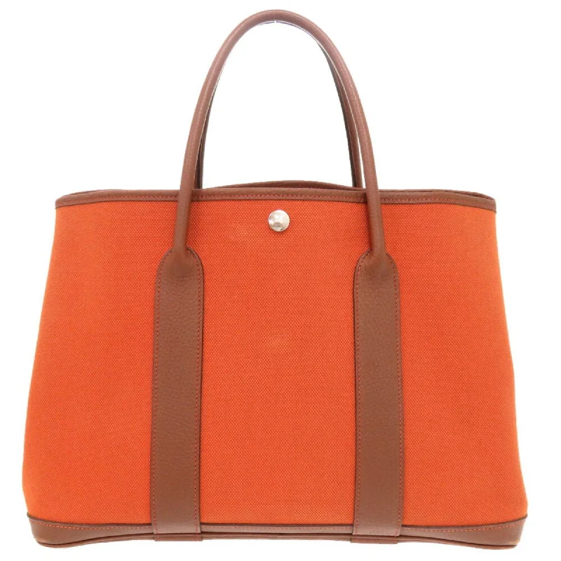 Hermès Garden Party  Canvas Tote Bag (Pre-Owned)