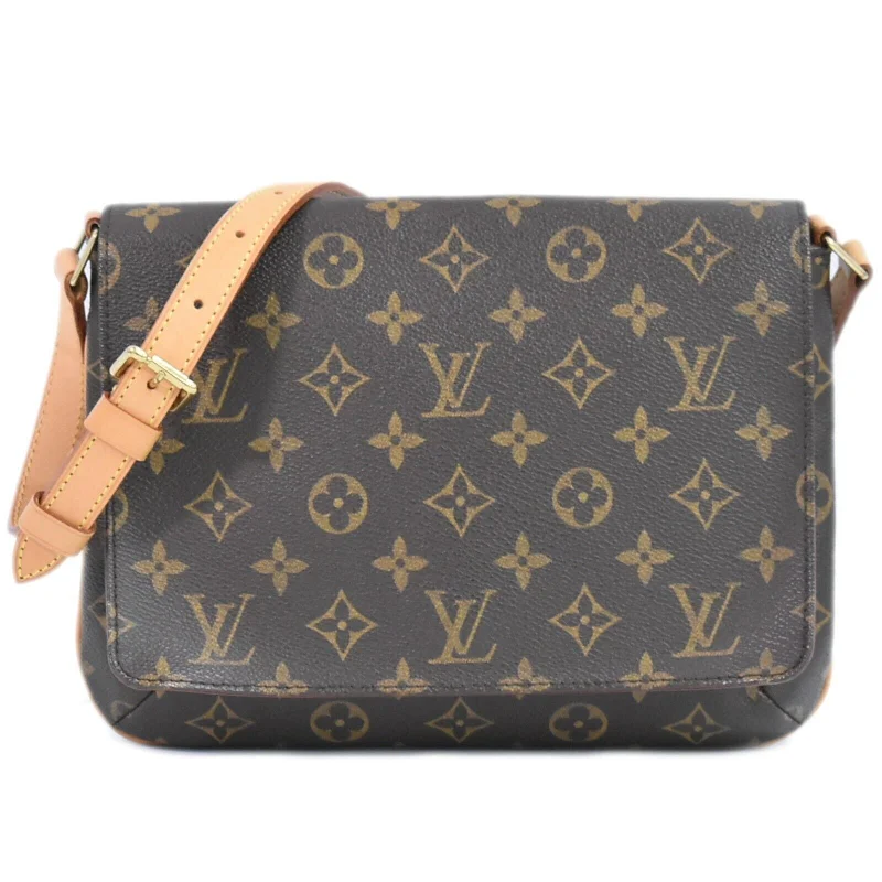 Louis Vuitton Musette Tango  Canvas Shoulder Bag (Pre-Owned)