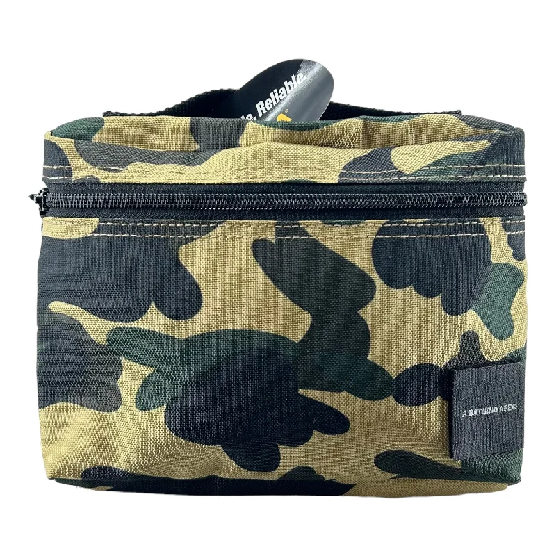 BAPE/Pouch/Multicolor/Polyester/Camouflage/