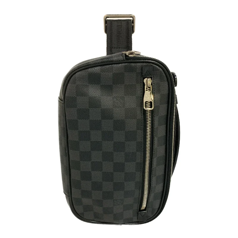 LOUIS VUITTON/Clutch Bag/Black/AMBLER_DAMIER GRAPHITE/N41289