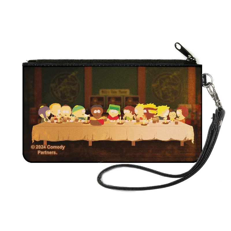 Canvas Zipper Wallet - SMALL - South Park Last Supper Group Pose