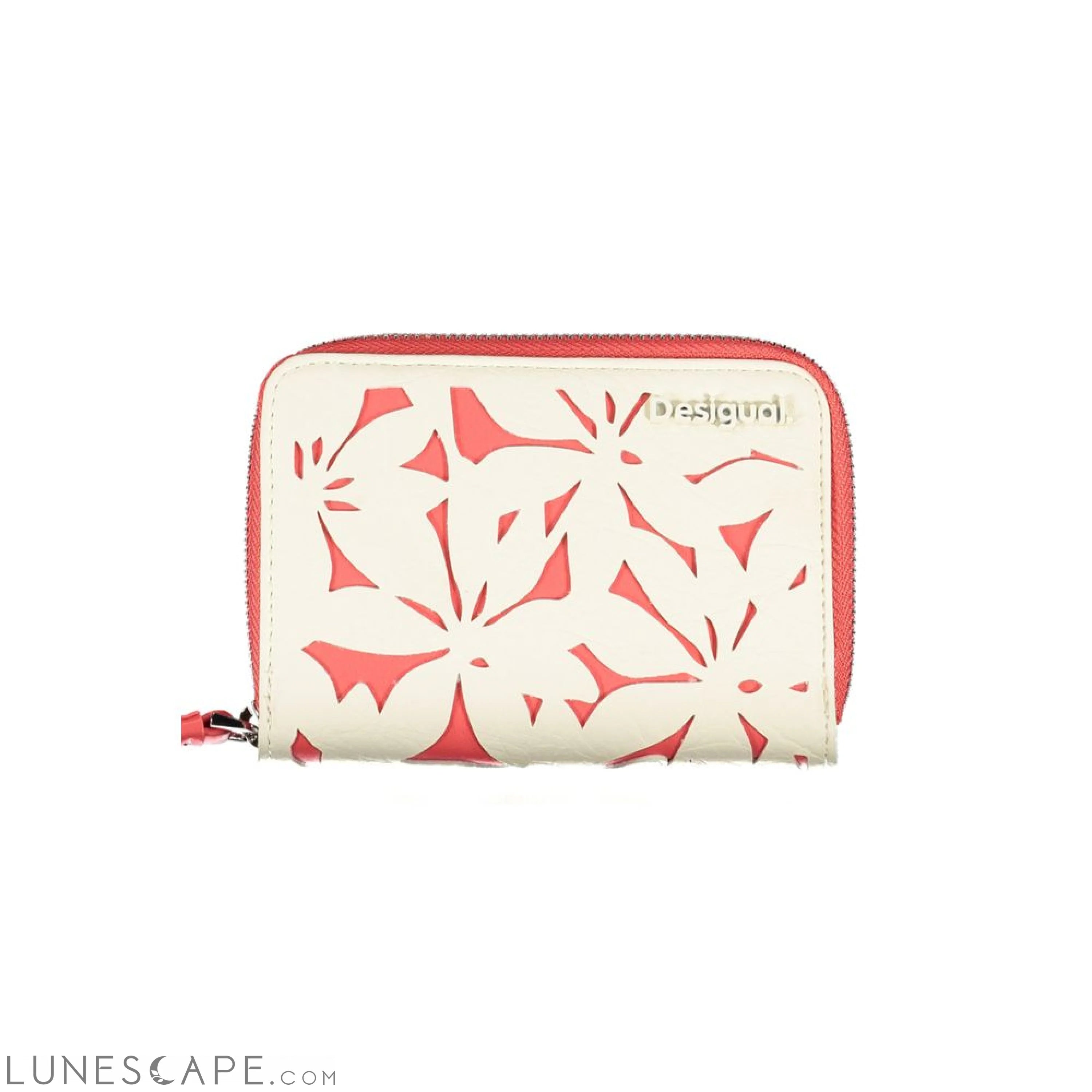 Desigual White Polyethylene Wallet