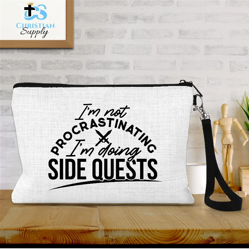 I'm Not Procrastinating I'm Doing Side Quests Wristlet