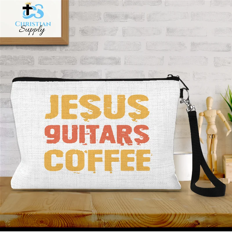 Jesus Guitars Coffee Wristlet