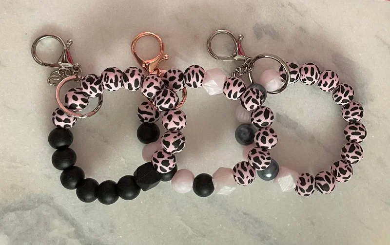 Pink & Black Cheetah Print