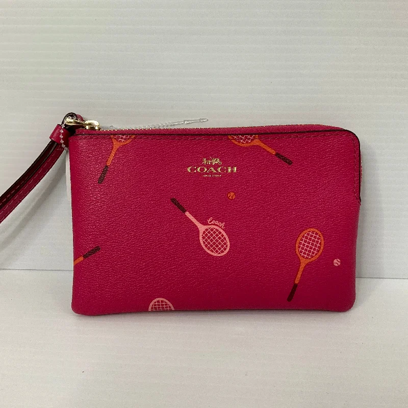 Wristlet Designer Coach, Size Small