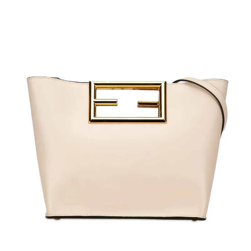 Fendi Small Calfskin Way Tote (SHG-uk6ttP)