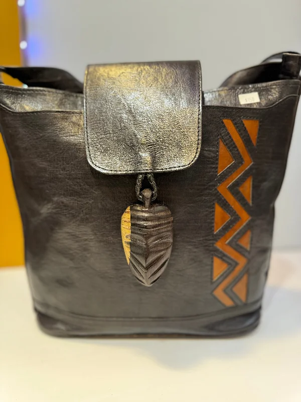 Malian Craftsmanship: Authentic Handmade Leather Bag