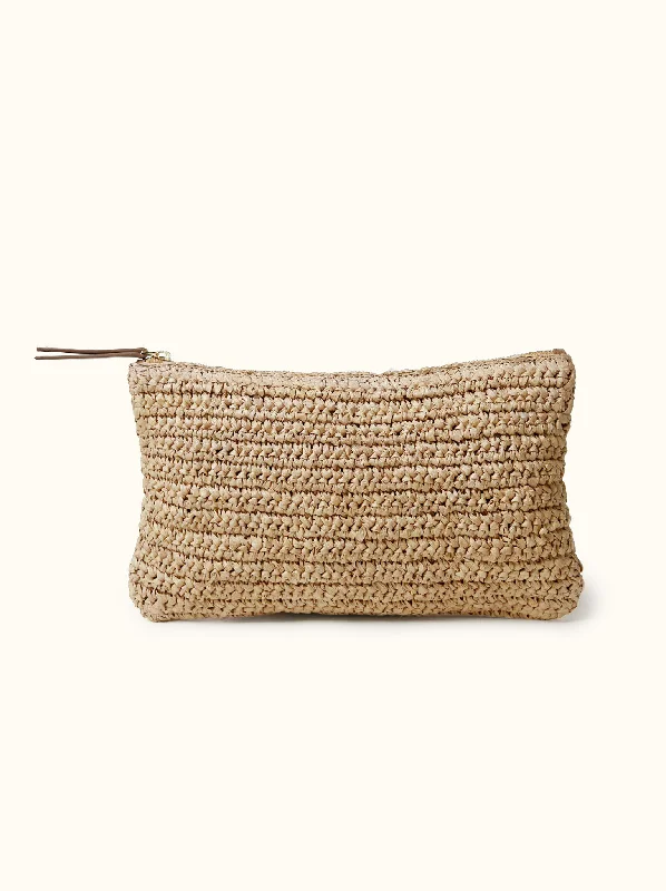 Marlow Raffia Clutch