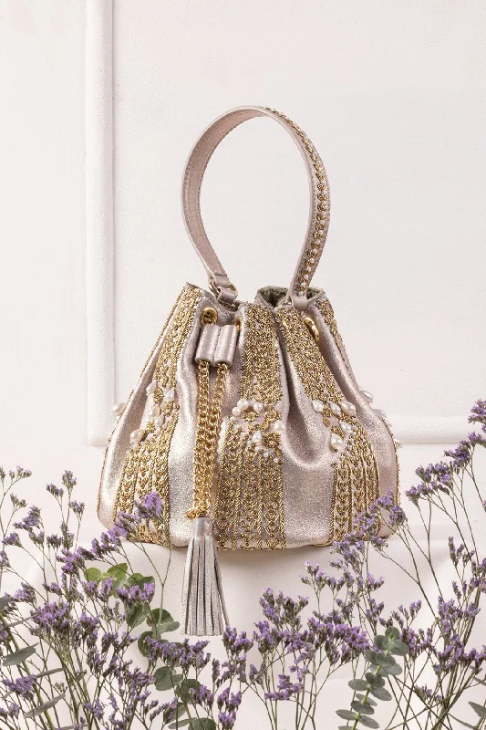 Naaz Embroidered Potli Bag